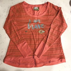 “I am brave” long sleeve shirt